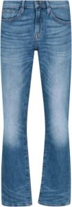 Frame Cropped Jeans Blauw Dames