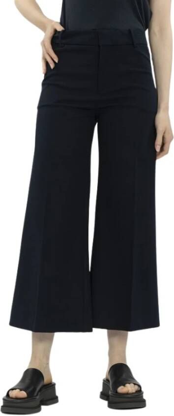 Frame Cropped Trousers Blauw Dames