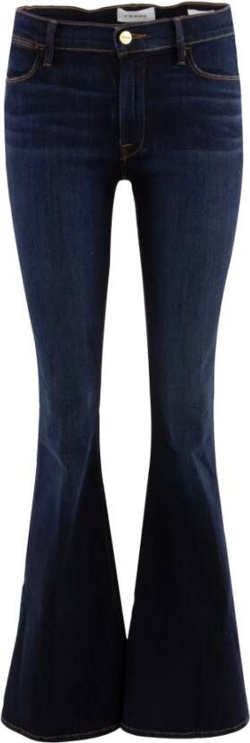 Frame Jeans le High Flare Sutherland Blauw Dames