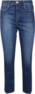 Frame LE High Straight Degradable Jeans Blauw Dames