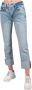 Frame Lprwc385 Le Piper Wide Cuff Jeans Rclk Blauw Dames - Thumbnail 1