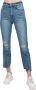 Frame LSYJel14 Le Sylvie Jagged Edge Jeans Masn Blauw Dames - Thumbnail 1