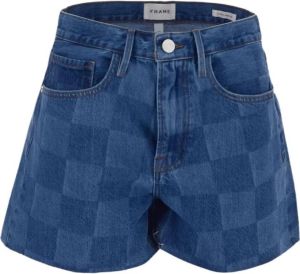Frame Short Shorts Blauw Dames