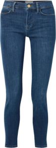 Frame Slim-fit Jeans Blauw Dames