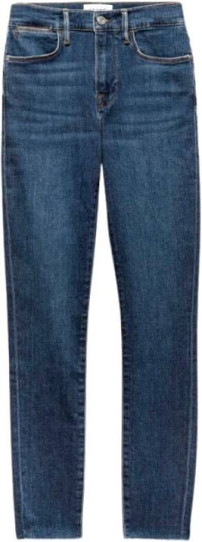 Frame Slim-fit jeans Blauw Dames - Foto 1