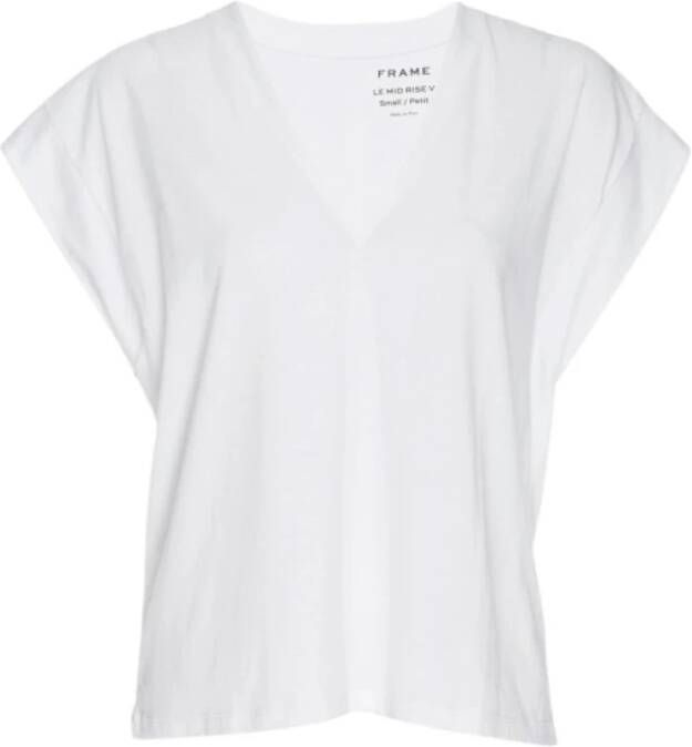 Frame T-Shirts White Dames
