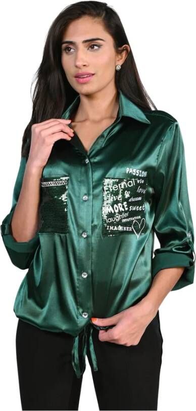Frank Lyman Shirts Groen Dames