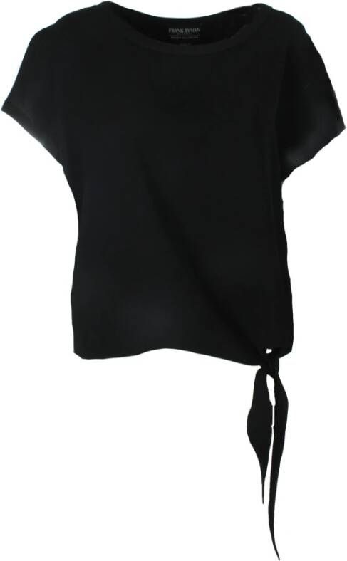 Frank Lyman Zwarte Schouderstrik Top Black Dames