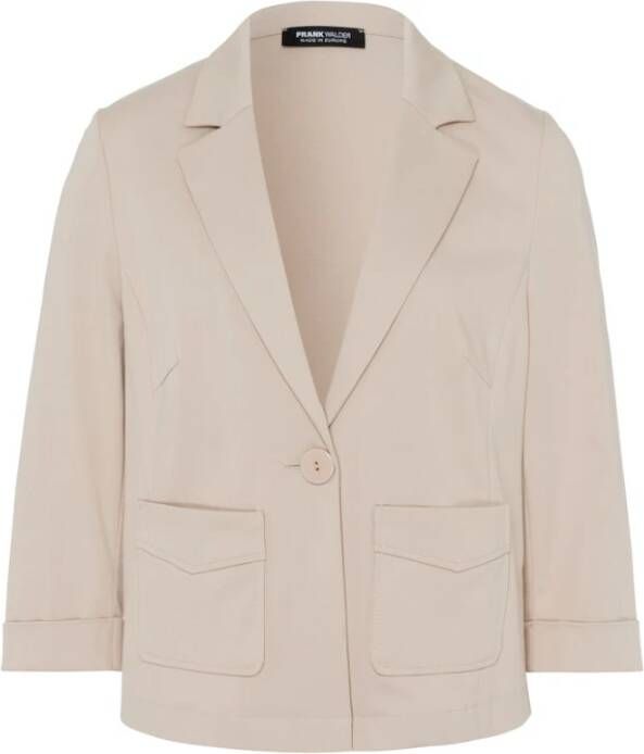 Frank Walder Blazers Beige Dames