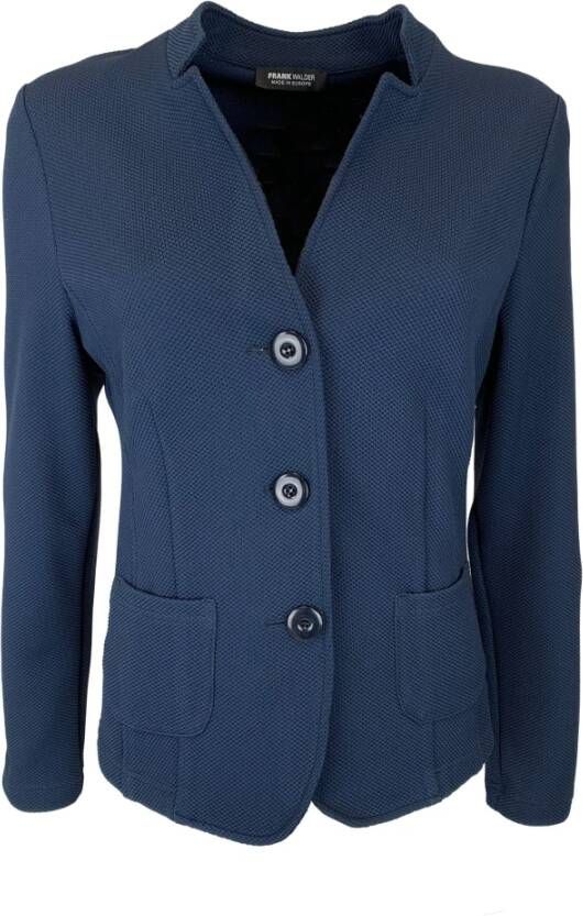 Frank Walder Blazers Blauw Dames