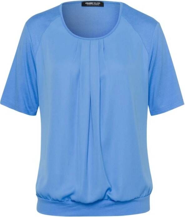 Frank Walder Blouses Blauw Dames