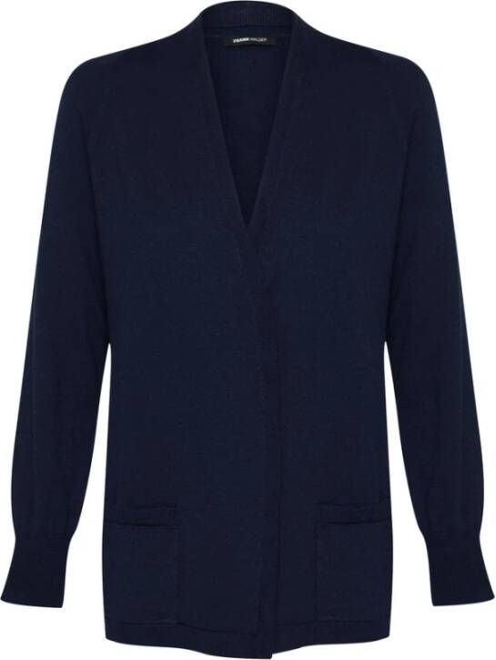 Frank Walder Frankwalder vest 721050 000598 Blauw Dames