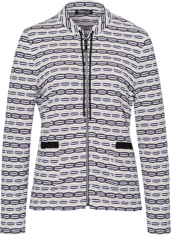 Frank Walder Zip-throughs Beige Dames