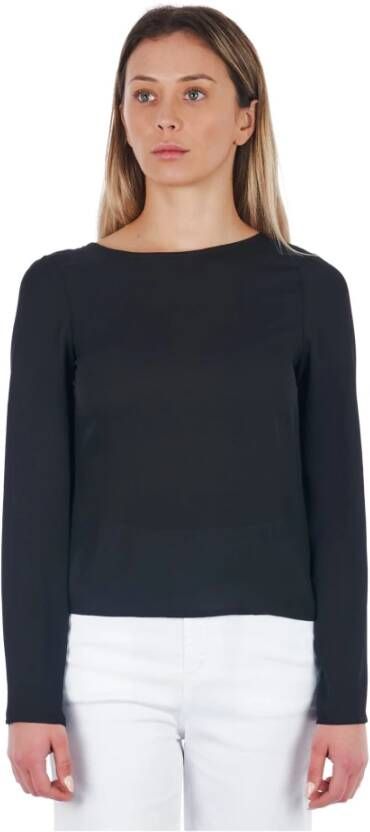 Frankie Morello Blouses Zwart Dames