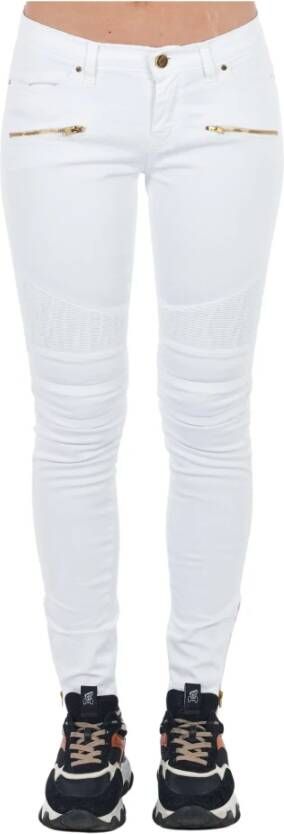 Frankie Morello Een broek Wit Dames