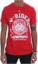 Frankie Morello Rode Katoenen Riders Crewneck T-Shirt Rood Heren - Thumbnail 1