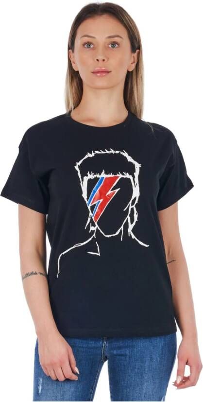 Frankie Morello t-shirt Blauw Dames