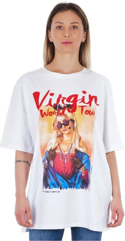 Frankie Morello T-shirt White Dames