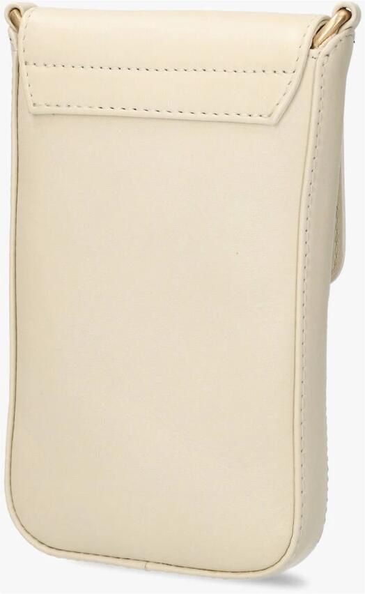 Fred de la Bretoniere Leren Telefoon Tas Julott Stijl Beige Dames - Foto 4