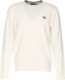Fred Perry Beige Crew Neck Sweaters Beige Heren - Thumbnail 1