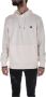 Fred Perry Comfortabele Katoenmix Logo Hoodie Wit Heren - Thumbnail 3