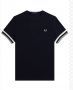 Fred Perry Blauw Upgrade Heren T-Shirt met Iconisch Logo Blauw Heren - Thumbnail 2
