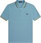 Fred Perry Blauwe Polo Shirts voor Moderne Mannen Blauw Heren - Thumbnail 1