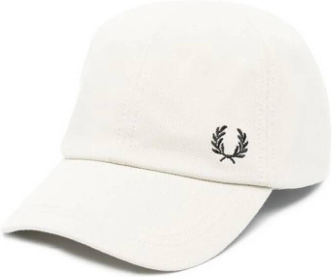 Fred Perry Caps Wit Unisex