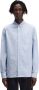 Fred Perry Heren Logo Zakoverhemd Blue Heren - Thumbnail 1