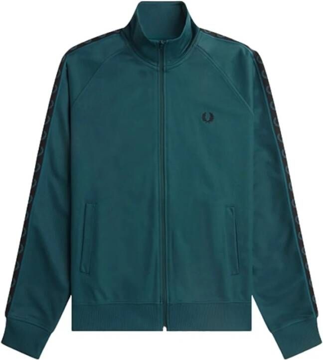 Fred Perry Contrast Tape Jas Blue Heren