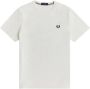 Fred Perry Witte T-shirt Pocket Detail Pique Shirt - Thumbnail 2