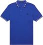 Fred Perry Fatal Slim Fit Polo Shirt Blauw Heren - Thumbnail 1