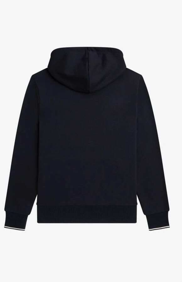 FRED PERRY Heren Truien & Vesten Tipped Hooded Sweatshirt Donkerblauw - Foto 7