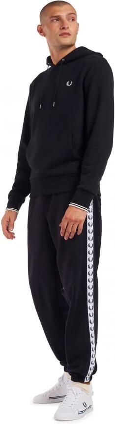 FRED PERRY Heren Truien & Vesten Tipped Hooded Sweatshirt Donkerblauw - Foto 10