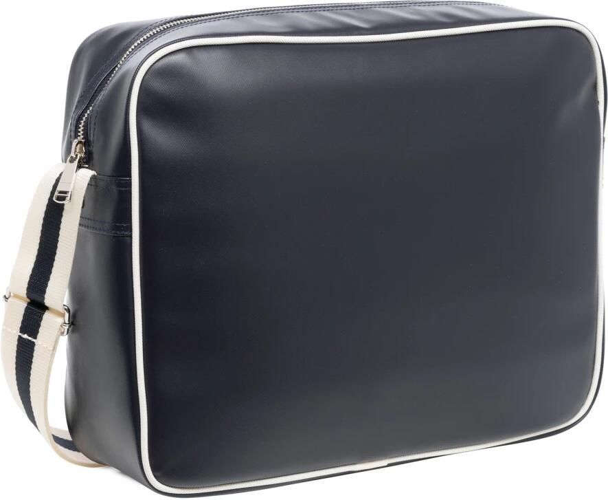 Fred Perry Geborduurde Crossbody Tas met Verstelbare Band Blue Heren - Foto 2