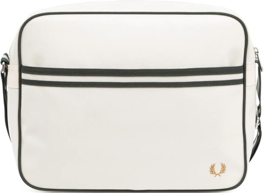 Fred Perry Geborduurde Multikleur Schoudertas White Heren - Foto 3