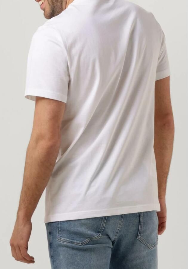Fred Perry Geborduurd T-shirt voor moderne mannen White Heren - Foto 3