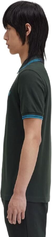 Fred Perry Groene Polo Herfst Winter Collectie Green Heren - Foto 8