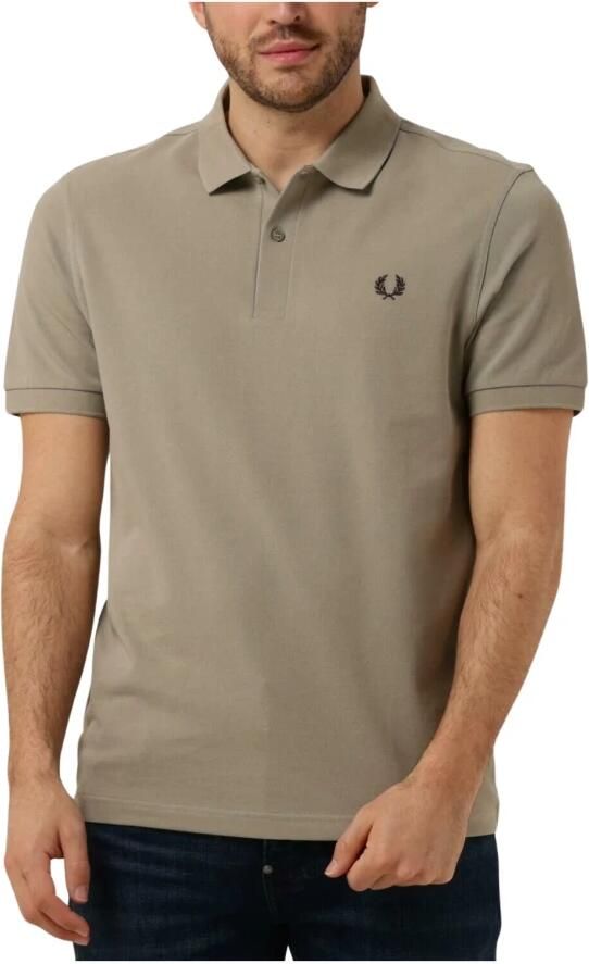 Fred Perry Heren Polo & T-shirts De Eenvoudige Shirt Green Heren - Foto 4
