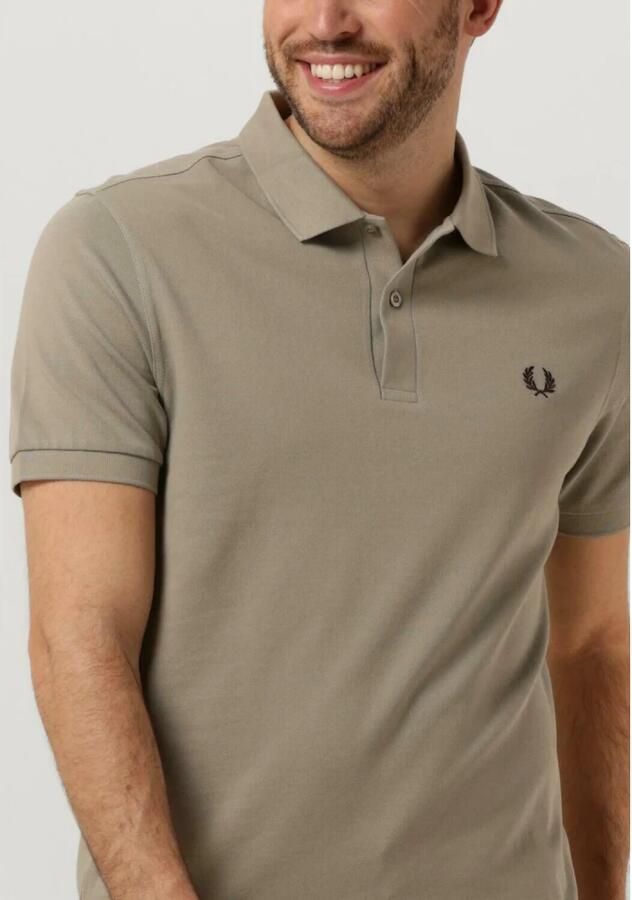 Fred Perry Heren Polo & T-shirts De Eenvoudige Shirt Green Heren - Foto 2