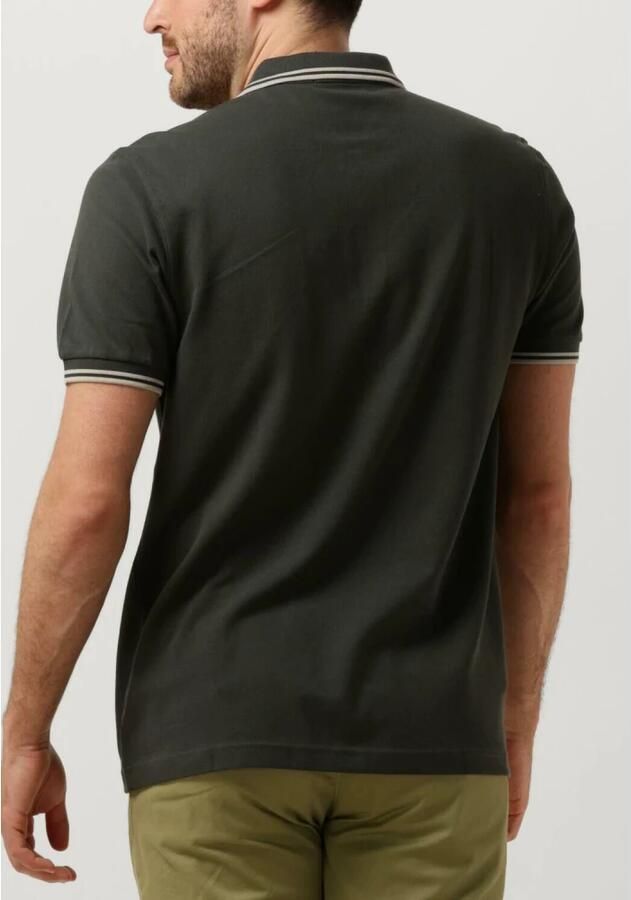 Fred Perry Heren Polo & T-shirts The Twin Tipped Shirt Green Heren - Foto 4