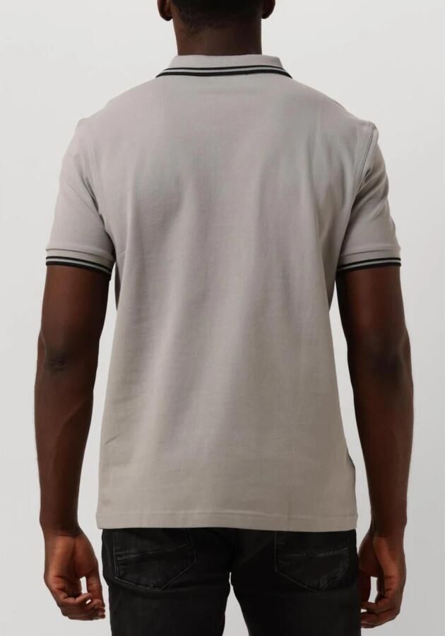 Fred Perry Twin Tipped Short Sleeve Polo Shirt Heren Grey- Heren Grey - Foto 2