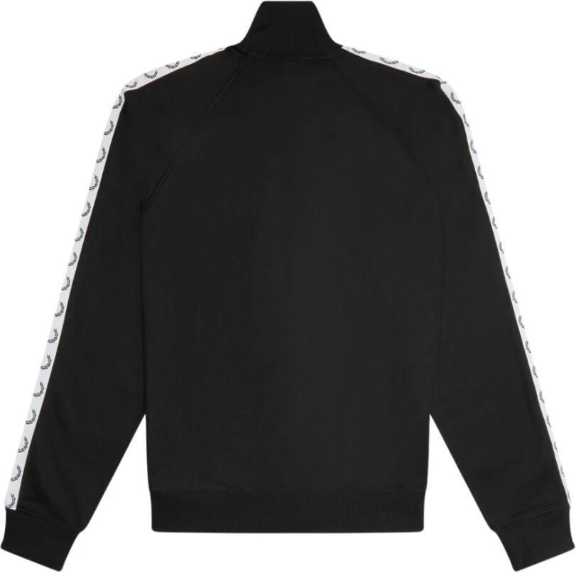 Fred Perry Heren Sweatshirt met Contrast Logo Black Heren - Foto 3