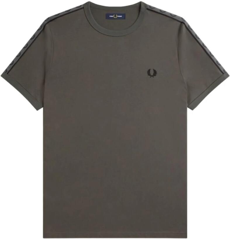 Fred Perry Iconisch Laurel Crown Mouw T-Shirt Green Heren - Foto 3