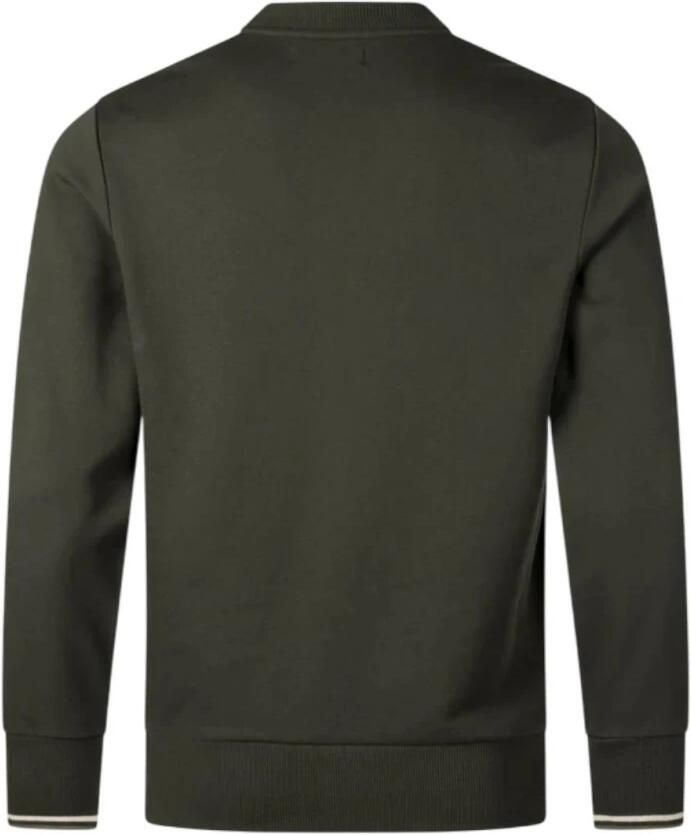 Fred Perry Iconische Laurel Crown Sweatshirt Green Heren - Foto 2