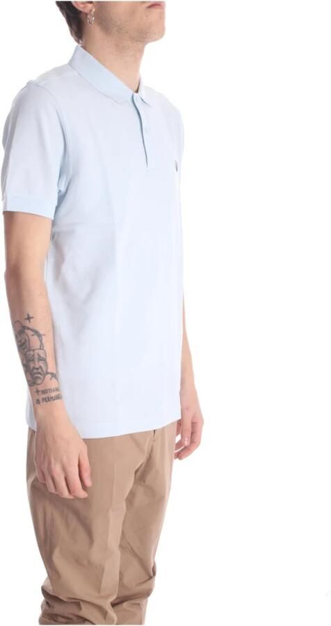 FRED PERRY Heren Polo's & T-shirts Plain Shirt Lichtblauw - Foto 3
