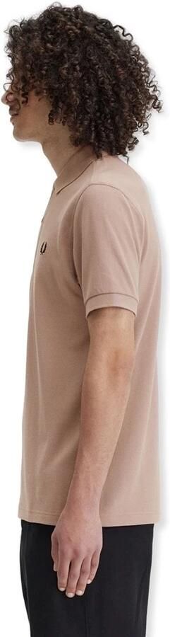 Fred Perry Heren Polo & T-shirt De Eenvoudige Shirt Pink Heren - Foto 3