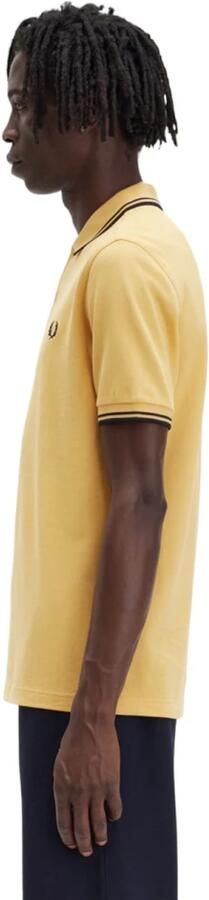 Fred Perry Gele poloshirt met korte mouw Yellow Heren - Foto 6