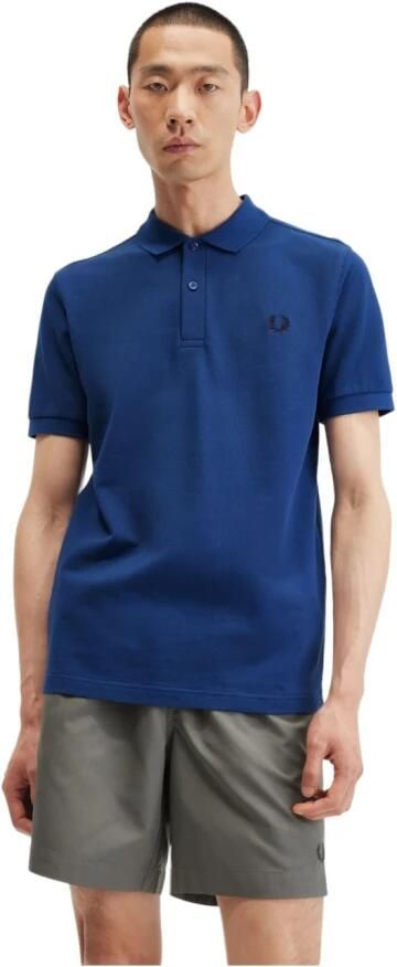 Fred Perry Klassiek T-shirt Blue Heren - Foto 6