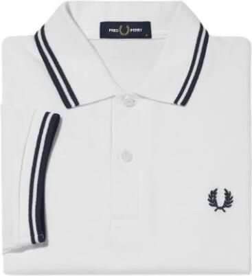 Fred Perry Klassieke Polo Shirt White Heren - Foto 4